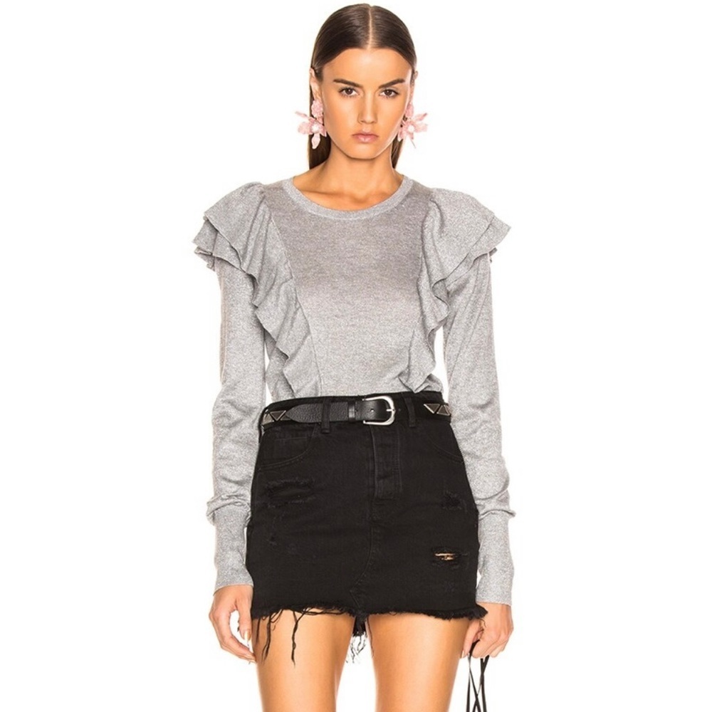Veronica Beard Metallic Sweater